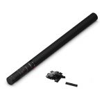 MAGIC FX (BLACK METALLIC) HANDHELD CANNON 80CM - CONFETTI
