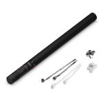 MAGIC FX (WHITE+SILVER) HANDHELD CANNON 80CM - STREAMERS