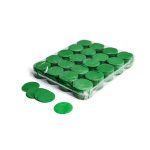MAGIC FX PAPER CONFETTI ROUNDS 55MM - DARK GREEN