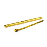 MAGIC FX METALLIC STREAMERS 10M X 2.5CM - GOLD