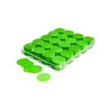 MAGIC FX PAPER CONFETTI ROUNDS 55MM - LIGHT GREEN
