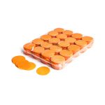 MAGIC FX PAPER CONFETTI ROUNDS 55MM - ORANGE
