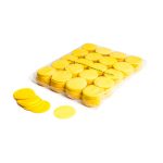 MAGIC FX PAPER CONFETTI ROUNDS 55MM - YELLOW