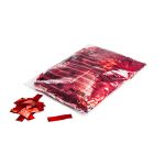 MAGIC FX METALLIC CONFETTI RECTANGLES 55X17MM - RED