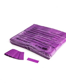 MAGIC FX PAPER CONFETTI RECTANGLES 55X17MM - PURPLE