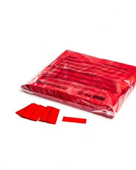 MAGIC FX PAPER CONFETTI RECTANGLES 55X17MM - RED