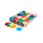 MAGIC FX PAPER CONFETTI FLOWERS 55MM - MULTI COLOUR