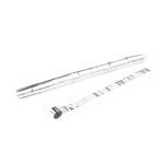 MAGIC FX METALLIC STREAMERS 10M X 1.5CM - WHITE
