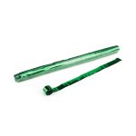 MAGIC FX METALLIC STADIUM STREAMERS 20M X 2.5CM - GREEN