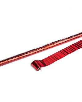 MAGIC FX METALLIC STREAMERS 10M X 5CM -RED