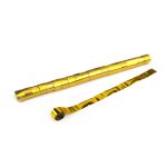 MAGIC FX METALLIC STADIUM STREAMERS 20M X 2.5CM - GOLD