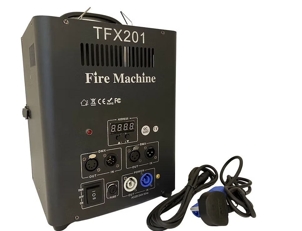 Thunderbolt FX 2 Jet DMX Flame Machine 2-4m Height (TFX201) - Image 2